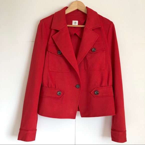 CAbi Jackets & Blazers - CABI LRJ Little Red Jacket Blazer Size 10